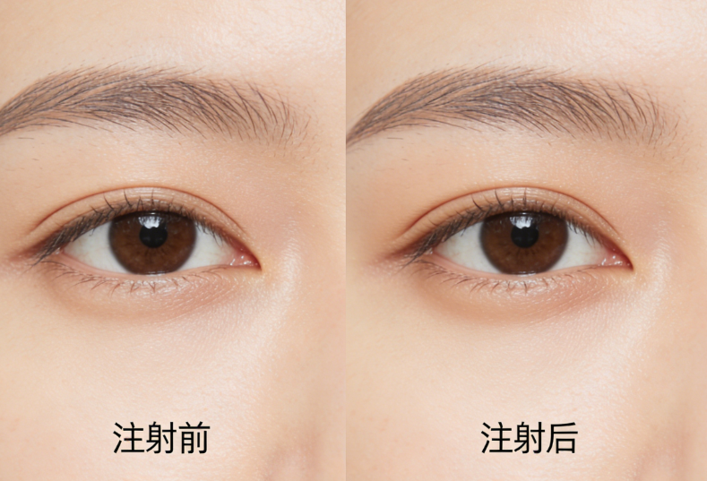 濟州島美麗皮膚科打臥蠶成效好