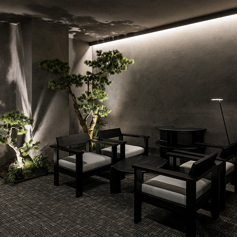 Waiting area at Myeongdong Daybeau Dermatology