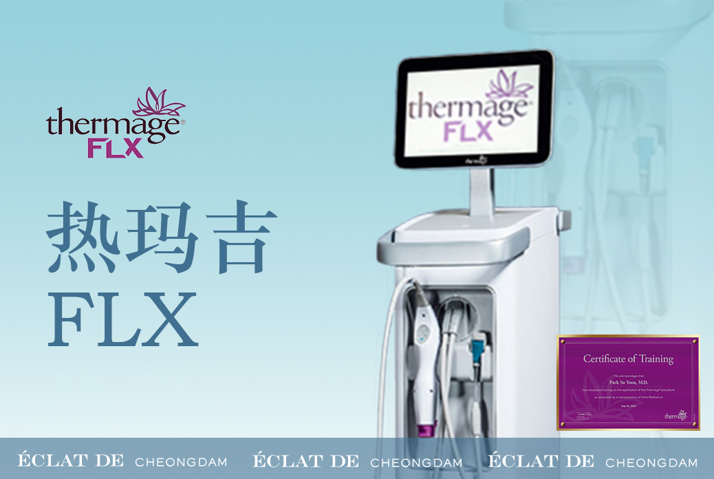 フェニックス電波Thermage FLXのプローブの真偽を見分けるための図解