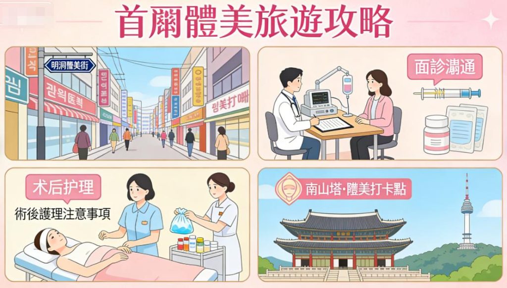 首爾醫美旅遊攻略