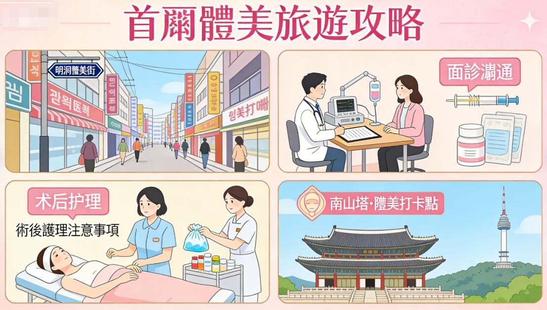 2026年首爾醫美旅遊攻略｜行程規劃＋預算安排＋必知避坑指南缩略图