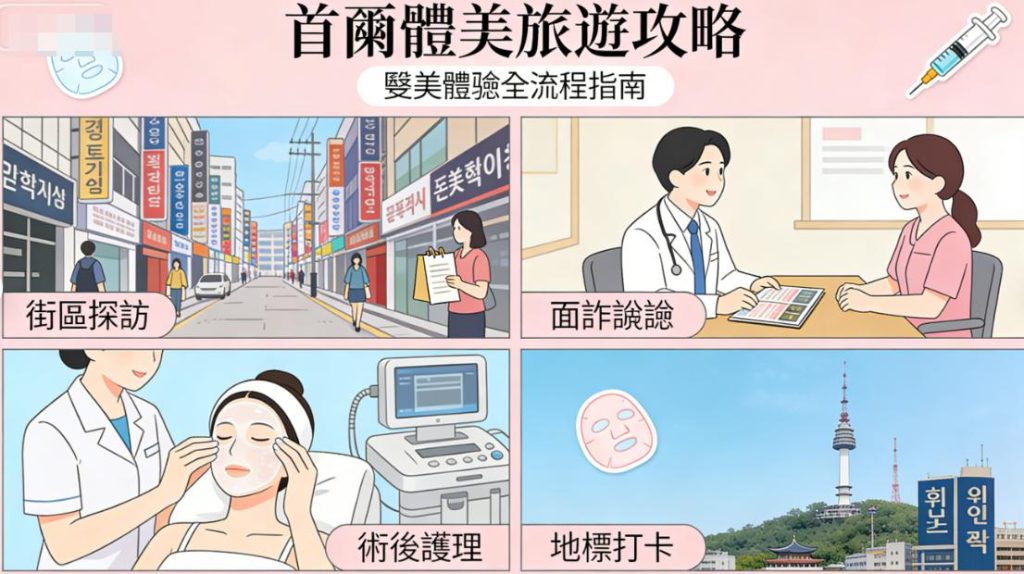 首爾醫美旅遊行程規劃