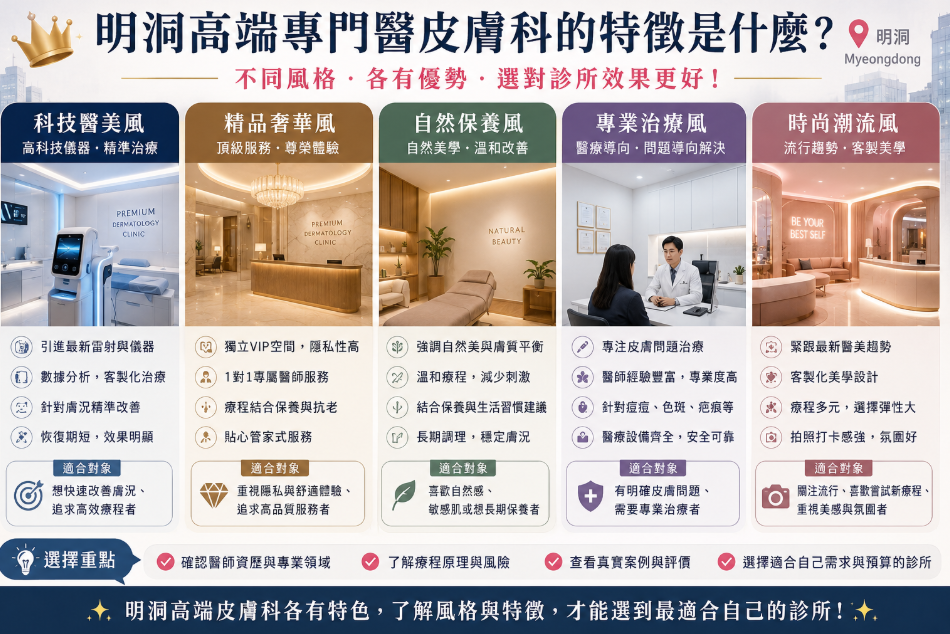 Hindari bahaya yang mengintai! Panduan Menghindari Kesalahan Saat Mengunjungi Klinik Kulit di Myeongdong, Korea: Apa Perbedaan Antara Klinik Berbasis Proses Produksi Massal dan Klinik Spesialis Kelas Atas? Harus Dilihat Jika Pergi untuk Pertama Kalinya插图2