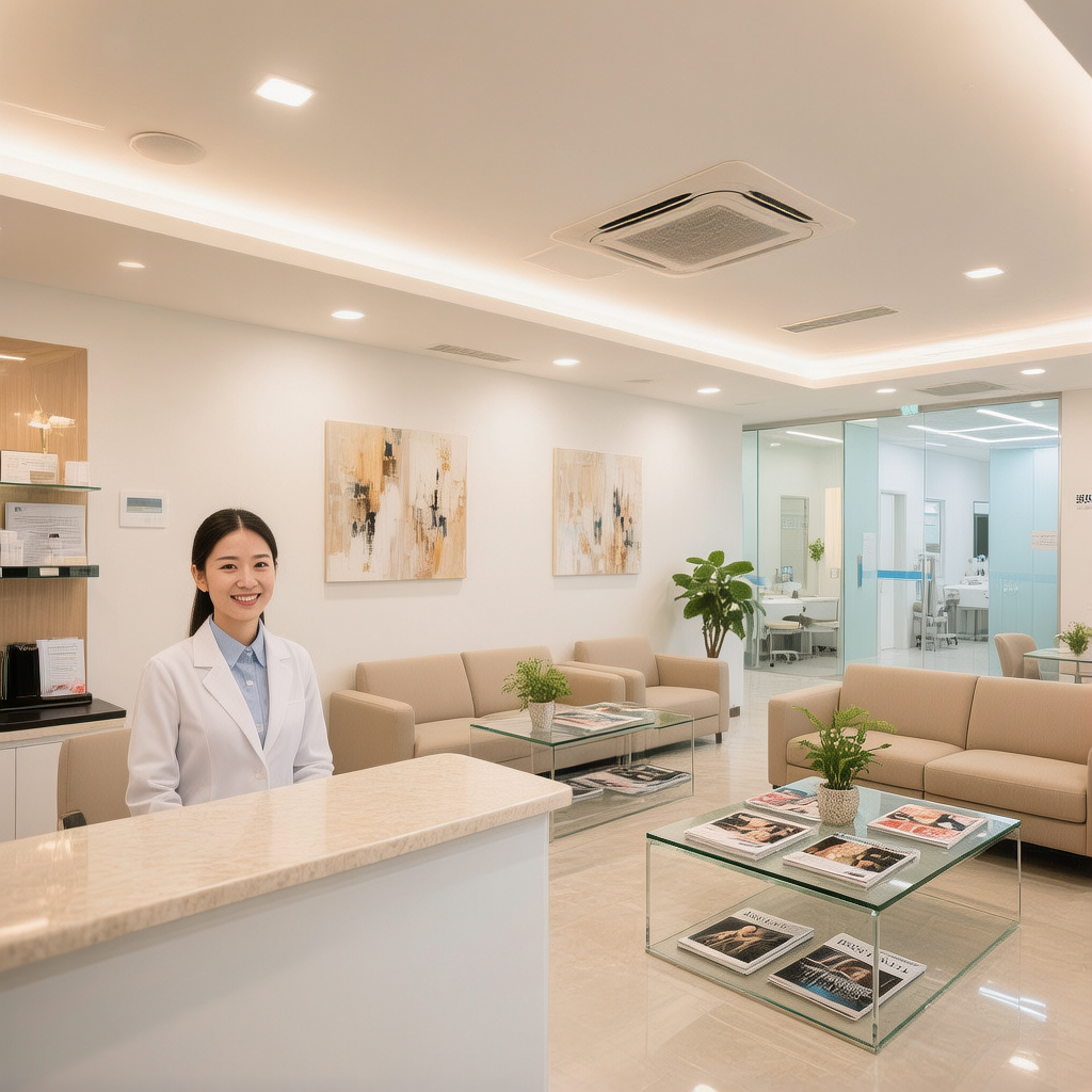 Interior Environment of Hongda Dermatology Clinic in Korea
