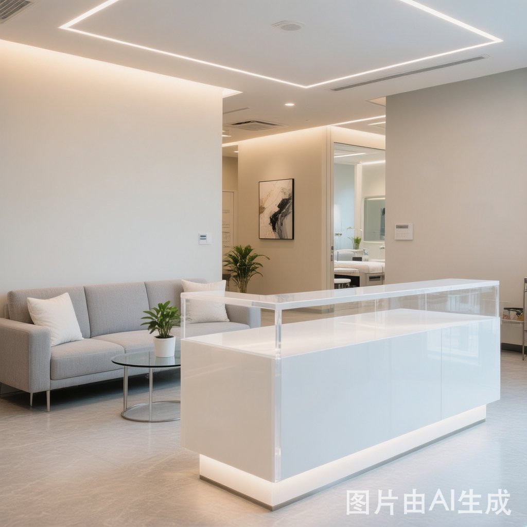 Keadaan persekitaran di klinik kulit Betterme di Gangnam, Seoul