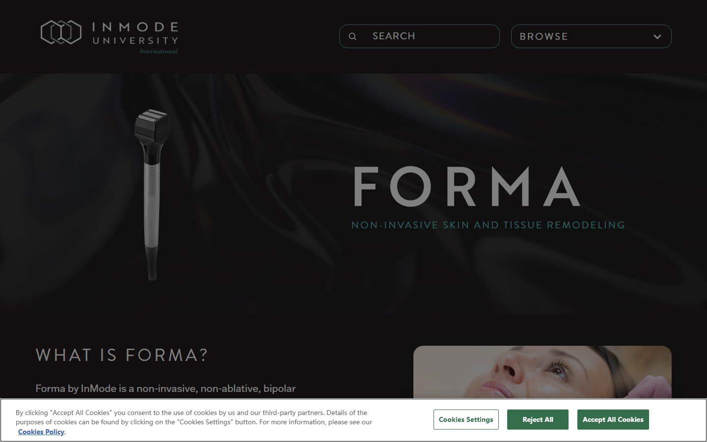 INMODE Forma射频拉提技术介绍