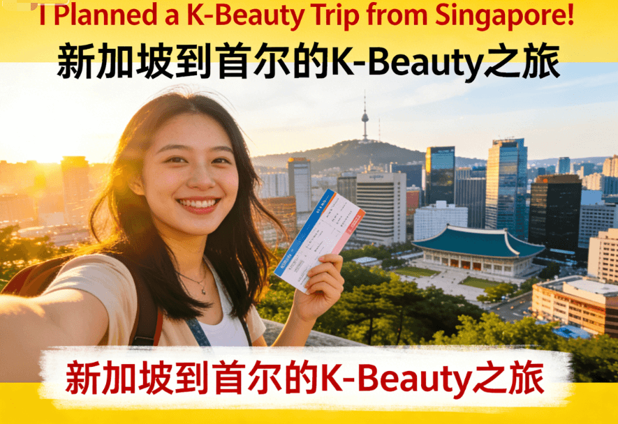 シンガポールからKビューティー旅行を計画しました！ビザが必要かどうか、飛行時間、そしておすすめのクリニックについてもご紹介します。插图