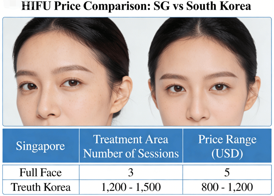 HIFU treatment cost