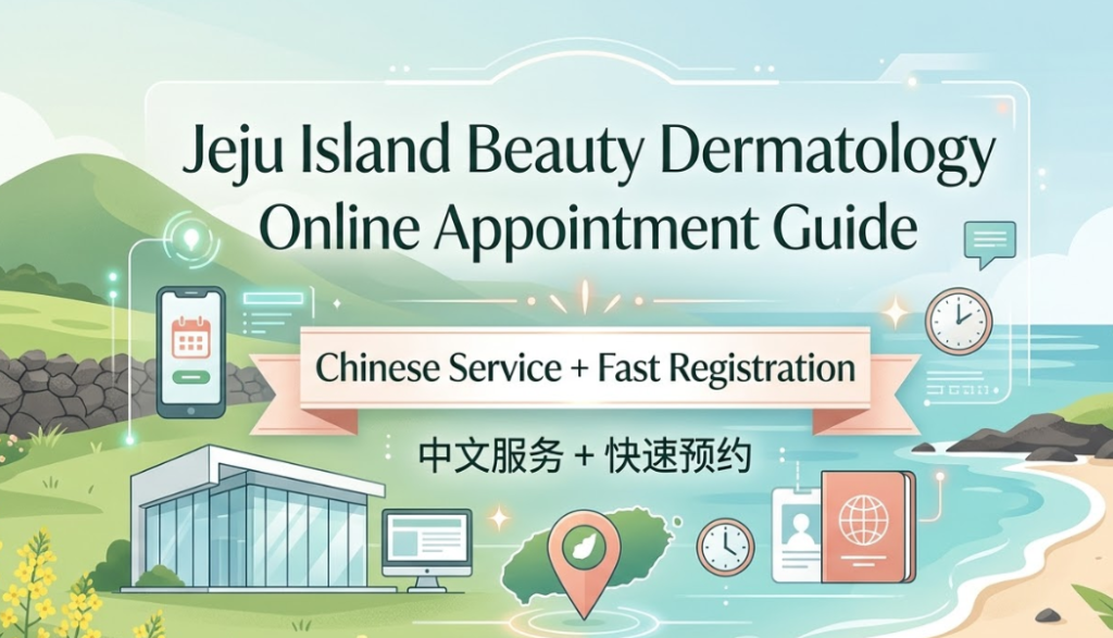 Jeju Island Beauty Dermatology Online Appointment Guide: Chinese Service + Fast Registration插图 Jeju Island Beauty Dermatology