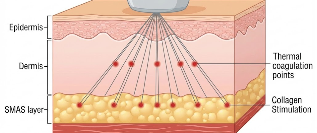 Difference Between Ultherapy and Ultrasound Cannon: Which One Works Better? Choose Ultrasound Cannon for Gentler Anti-Aging Effect, Ultherapy for Stronger Firming Effect插图