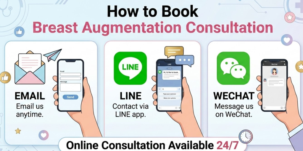 Yanhee Hospital Breast Augmentation Guide: Booking, Consultation & Surgery Process in Thailand插图2 Breast Augmentation Consultation and Surgery Process
