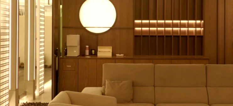 Actual photos of the interior environment at Myeongdong Kleam Dermatology
