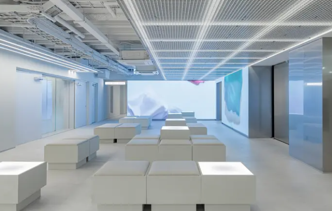 Waiting area of seye Dermatology