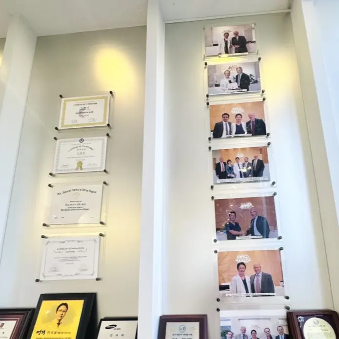 한국 엠디 가슴 외과 병원의 대기 및 상담 환경