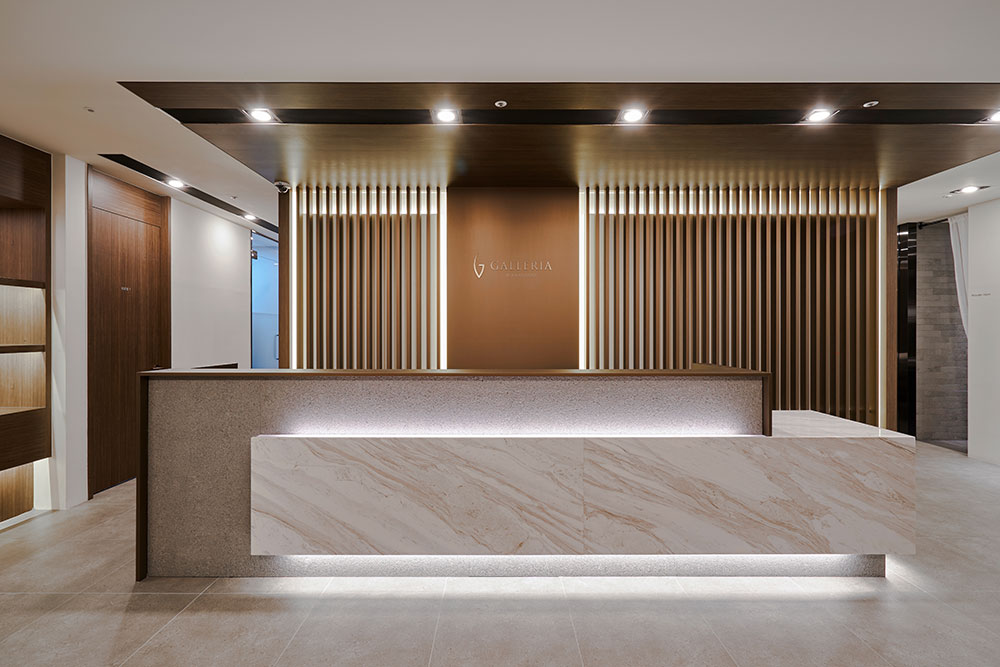 凱丽雅皮膚科導診台前台環境實拍