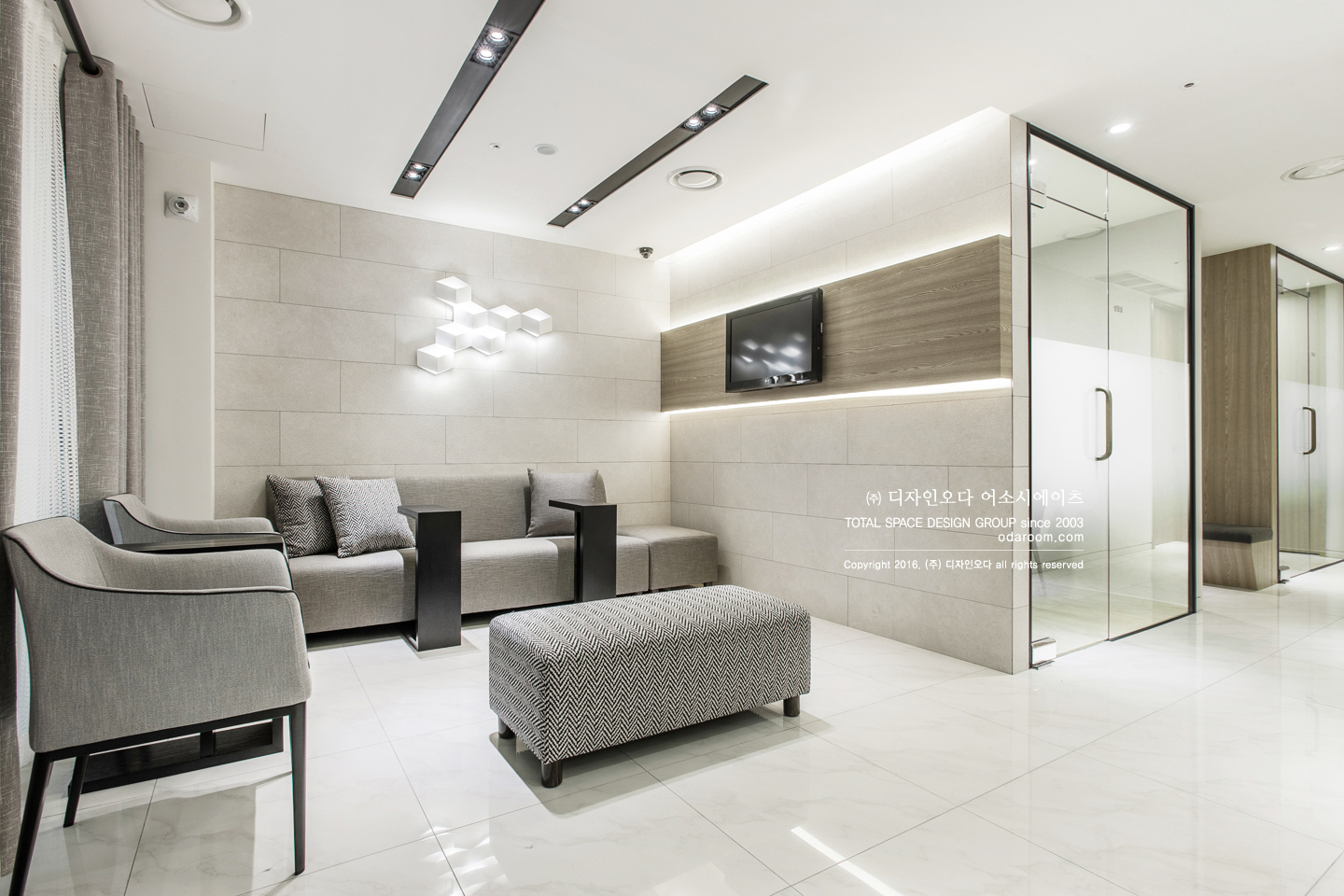 2025 首爾明洞丹雅皮膚科(단아의원)深度評測|14年老牌院長親診、超聲刀認證導師坐鎮插图3 丹雅皮膚科院內設計裝修(odaroom設計公司)