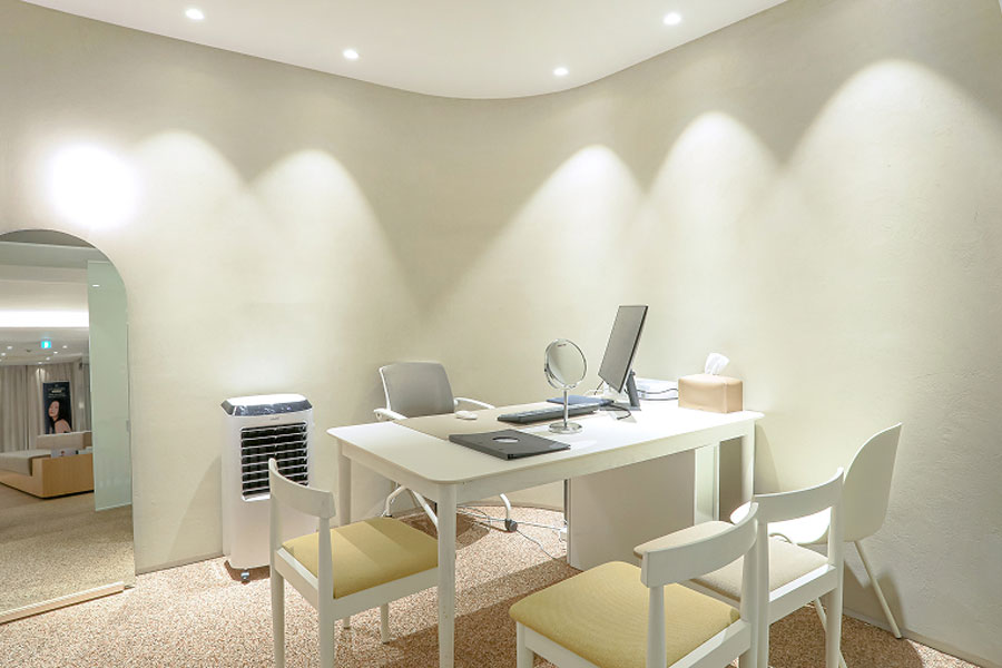 清潭Dear皮膚科:Deasign定制美學,三大院長親診熱瑪吉・超聲刀・水光針,中韓同價插图5 清潭Dear皮膚科接待大廳