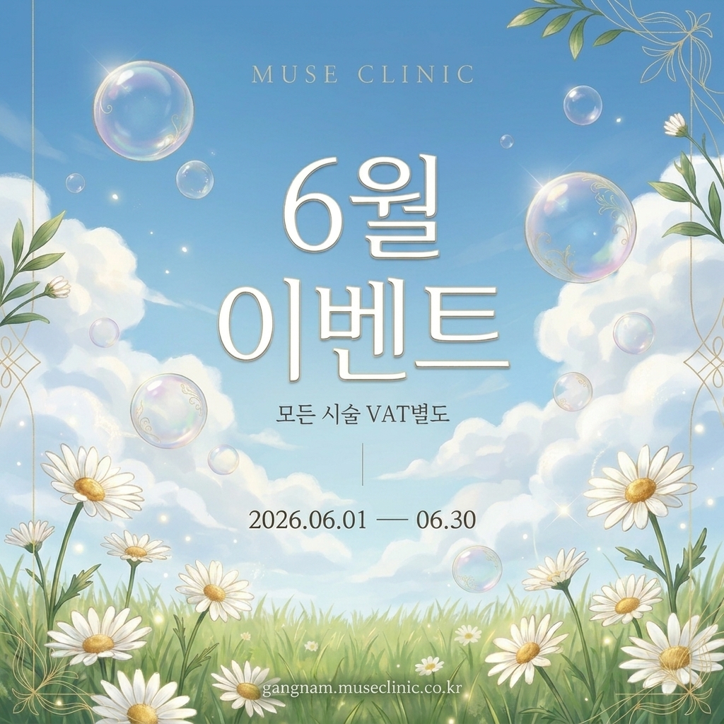 Muse geomdan muse 피부과의 2026년 6월 이벤트 정보