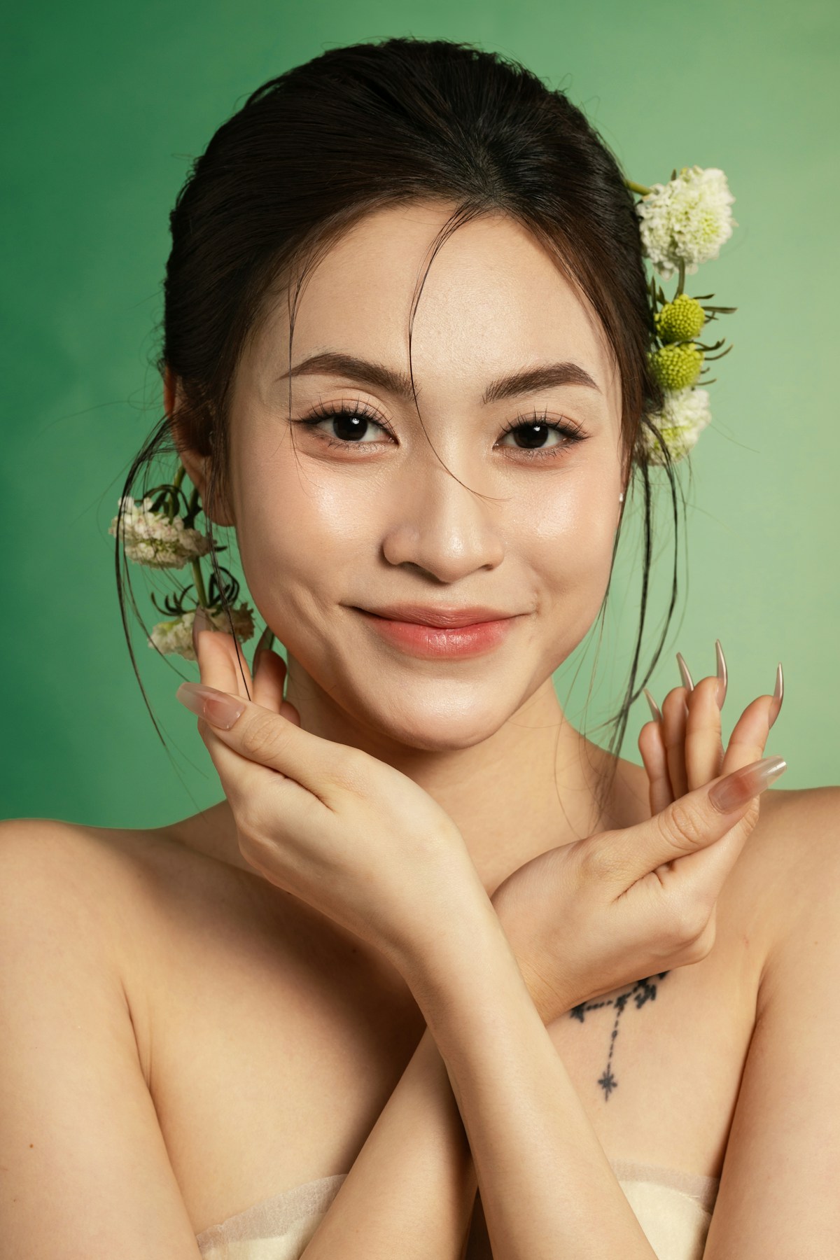 首爾醫美 · 清新亞洲女生寫真，花朵人像