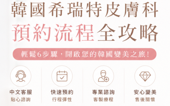 韓國希瑞特皮膚科預約流程全攻略：第一次去怎麼約？到院要做什麼準備？缩略图