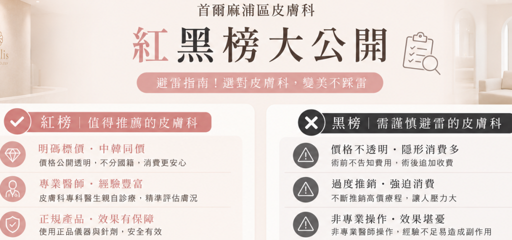首爾麻浦區皮膚科紅黑榜:被吹爆的那幾家其實一般,反倒是這家冷門店驚艷到我插图 首爾麻浦區皮膚科紅黑榜